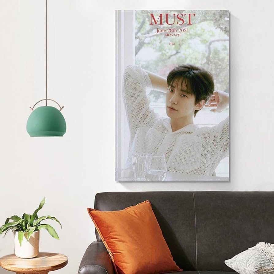 Amazon｜JunHo ジュノ 2PM トゥーピーエム MUST Bandキャンバス